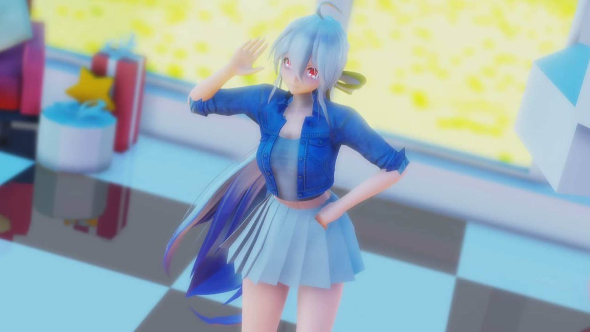 【4K | Ray-MMD】可愛くなりたい (Haku Yowane)